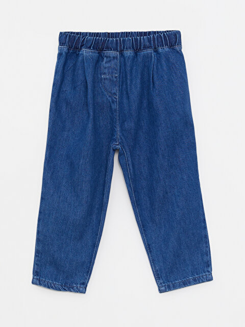 Базовые джинсы для девочки на резинке - LC WAIKIKI