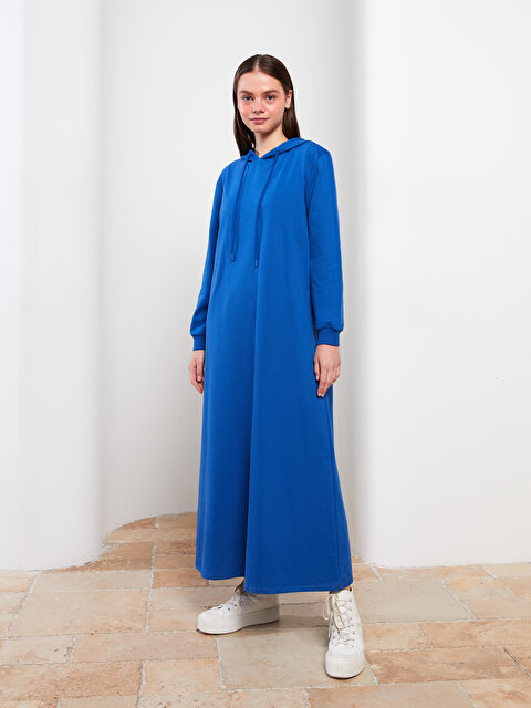 Women Long Sleeve Hooded Dress - LC WAIKIKI