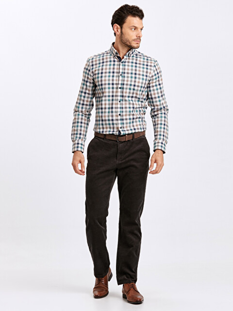 Normal Kalıp Kadife Chino Pantolon - LC WAIKIKI