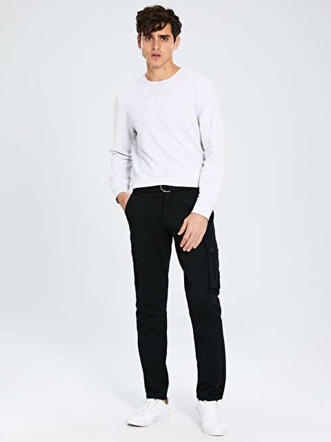 Standart Kalıp Gabardin Kargo Pantolon - LC WAIKIKI