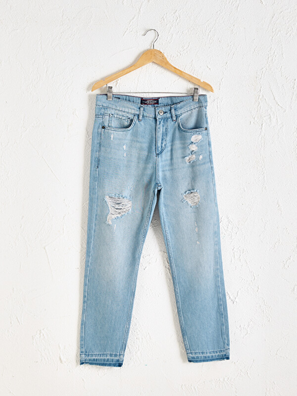 740 Crop Fit Erkek Jean Pantolon - LC WAIKIKI