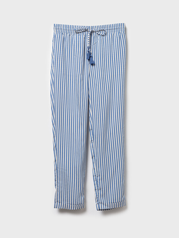 Beli Lastikli &Ccedil;izgili Havu&ccedil; Pantolon - LC WAIKIKI