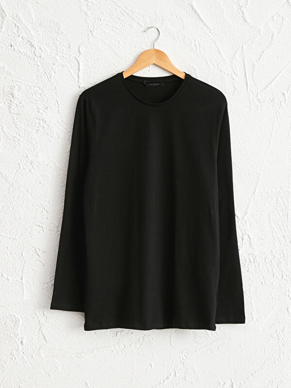 Bisiklet Yaka İnce Sweatshirt - LC WAIKIKI