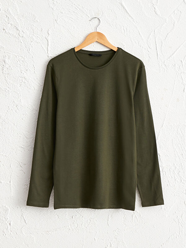 Bisiklet Yaka İnce Sweatshirt - LC WAIKIKI