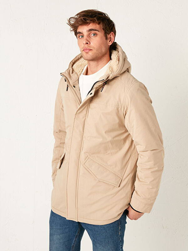 Standart Kalıp Dik Yaka Kalın Parka - LC WAIKIKI