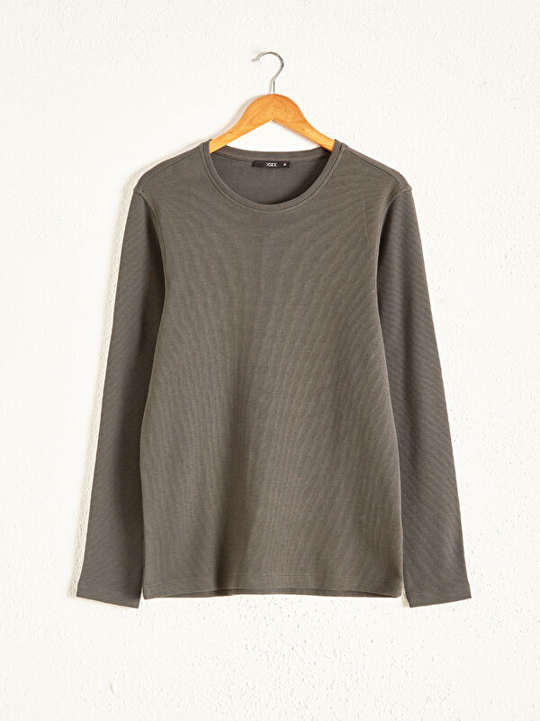 XSIDE Bisiklet Yaka Basic Sweatshirt - LC WAIKIKI