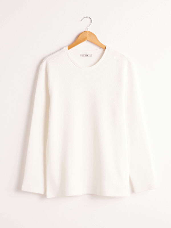 Bisiklet Yaka İnce Sweatshirt - LC WAIKIKI