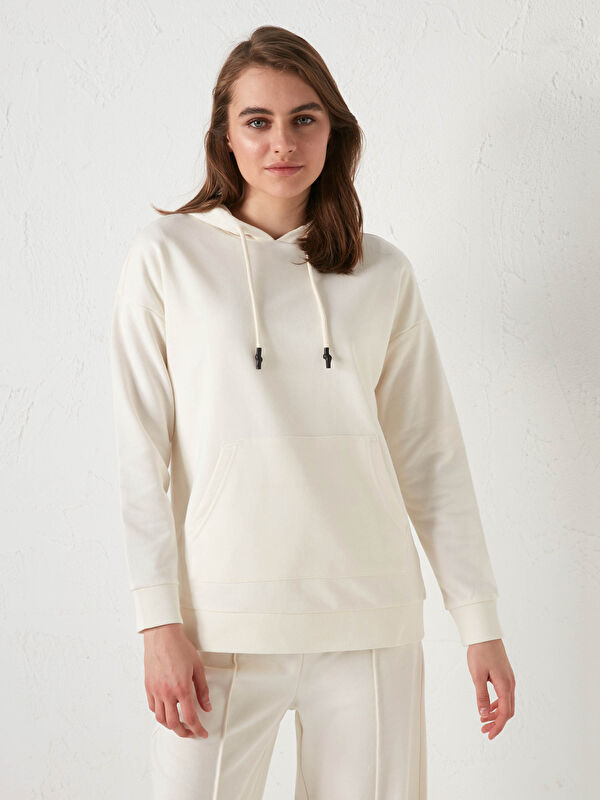 Kapşonlu sweatshirt lcw
