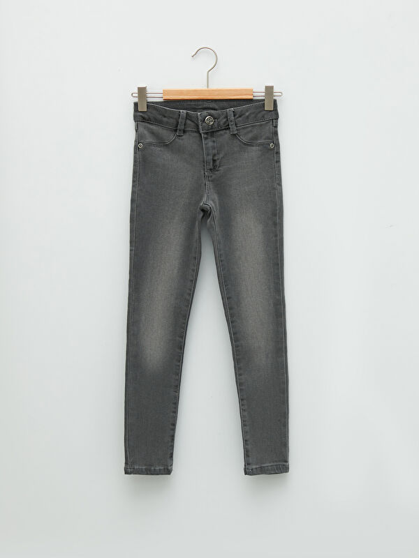Skinny Fit Kız &Ccedil;ocuk Jean Pantolon