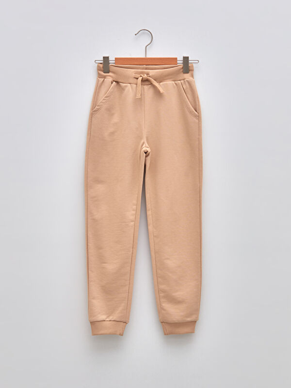 Beli Lastikli Basic Kız &Ccedil;ocuk Jogger Eşofman Altı