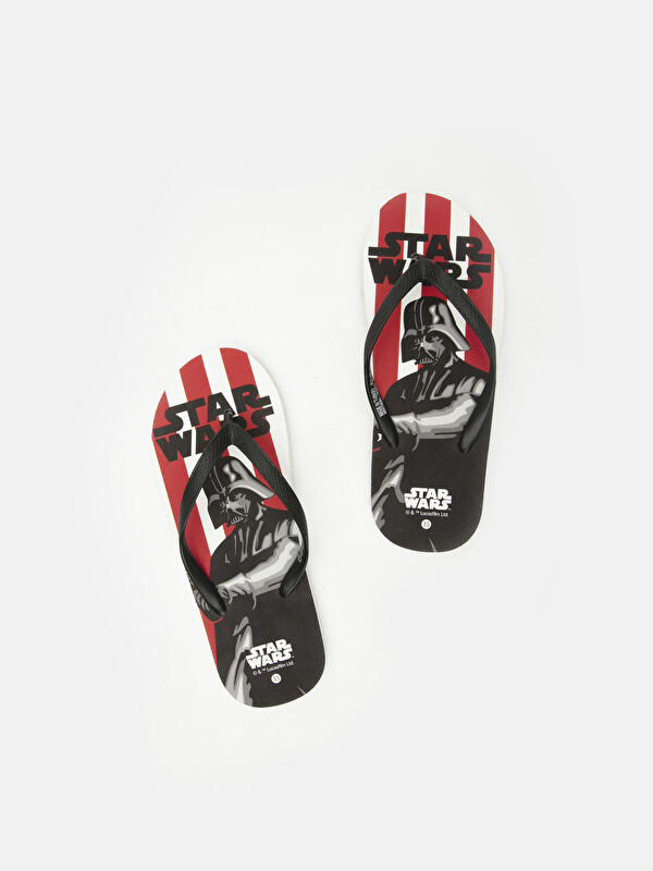 Erkek &Ccedil;ocuk Star Wars Baskılı Parmak Arası Terlik