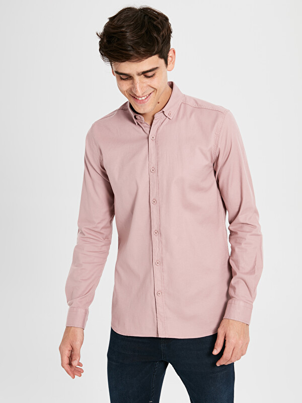 Ekstra Slim Fit Uzun Kollu G&ouml;mlek - LC WAIKIKI