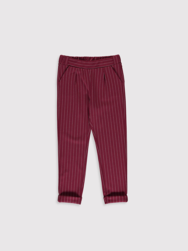 Kız &Ccedil;ocuk &Ccedil;izgili Pantolon - LC WAIKIKI