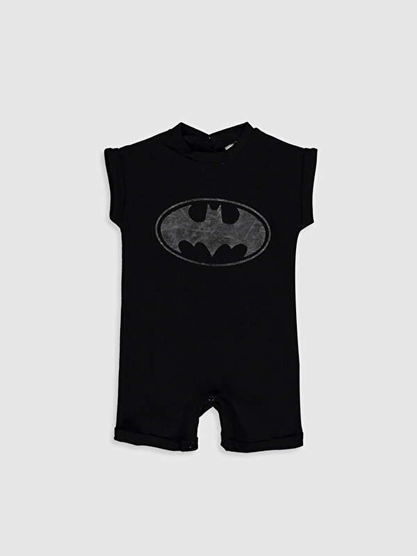 Erkek Bebek Batman Baskılı Tulum