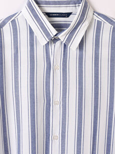 Relaxed Fit Short Sleeve Striped Men's Shirt - LC WAIKIKI
