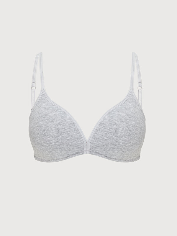 Non-wired Unfilled Straight First Bra -W39068Z8-CVL - W39068Z8-CVL