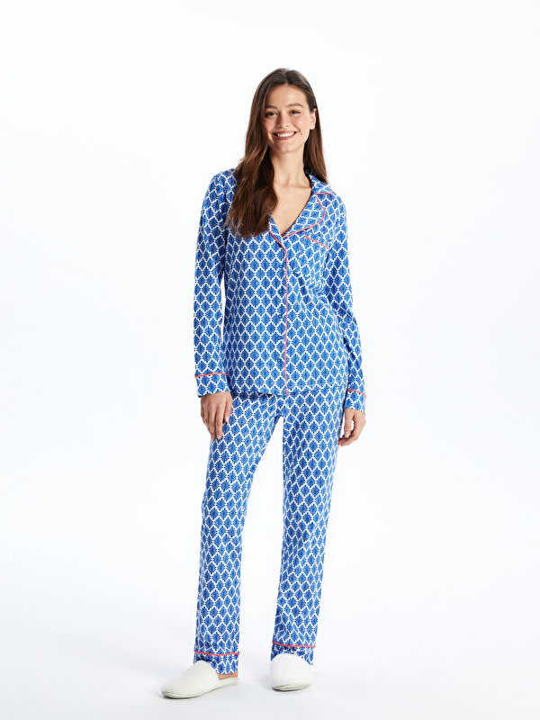 Zmioviq Women's Pajamas 3 Piece Sets, Cute Cartoon Print Sleepwear Short  Sleeve Shirt with Casual Long Pants and Short, Blue-1, Medium : :  Clothing, Shoes & Accessories