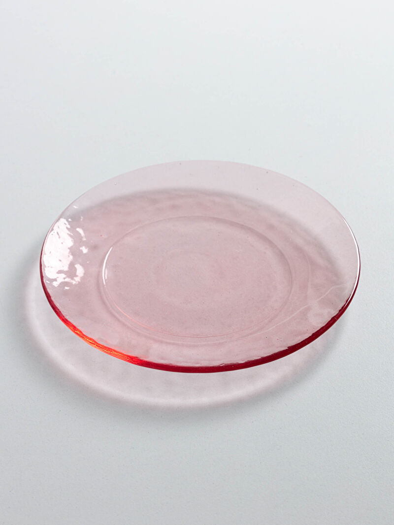 Pembe Cam Pasta Tabağı 18 Cm LC Waikiki