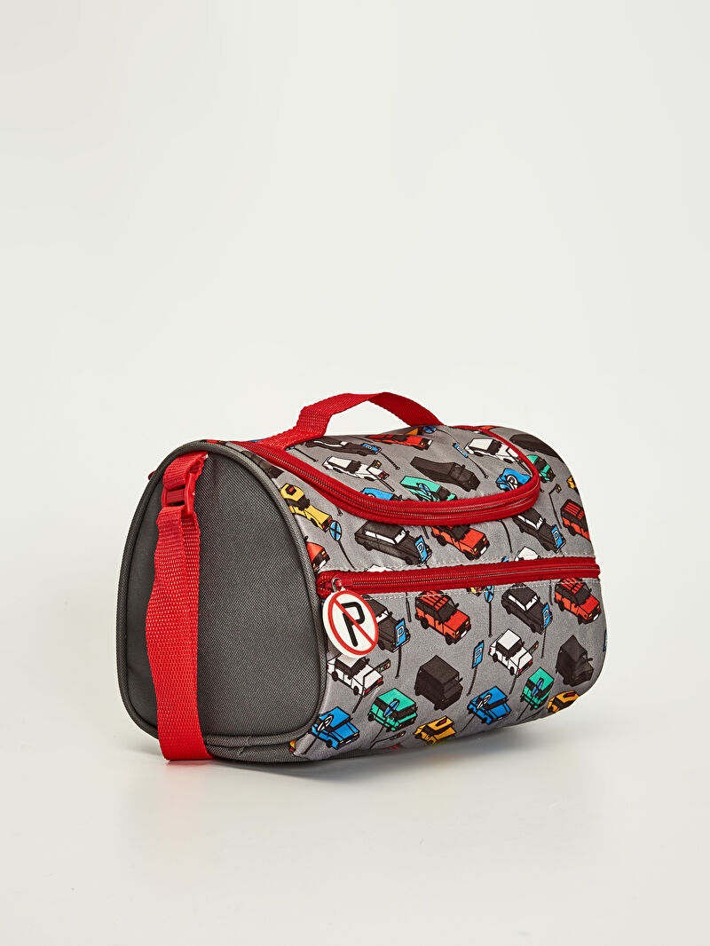 Gri Erkek Çocuk Baskılı Beslenme Çantası LC Waikiki