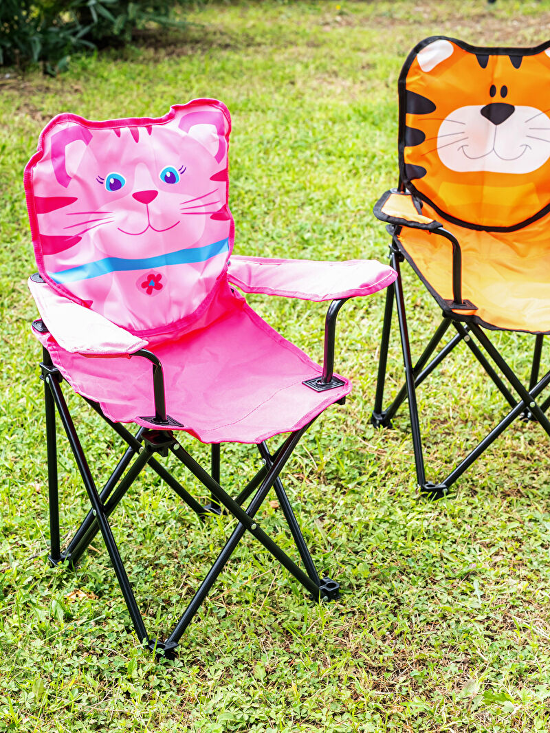 Çok Renkli Kız Çocuk Baskılı Kamp Sandalyesi LC Waikiki