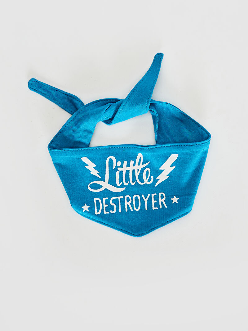 Çok Renkli Baskılı Evcil Hayvan Bandanası LC Waikiki Çok Renkli Baskılı Evcil Hayvan Bandanası LC Waikiki