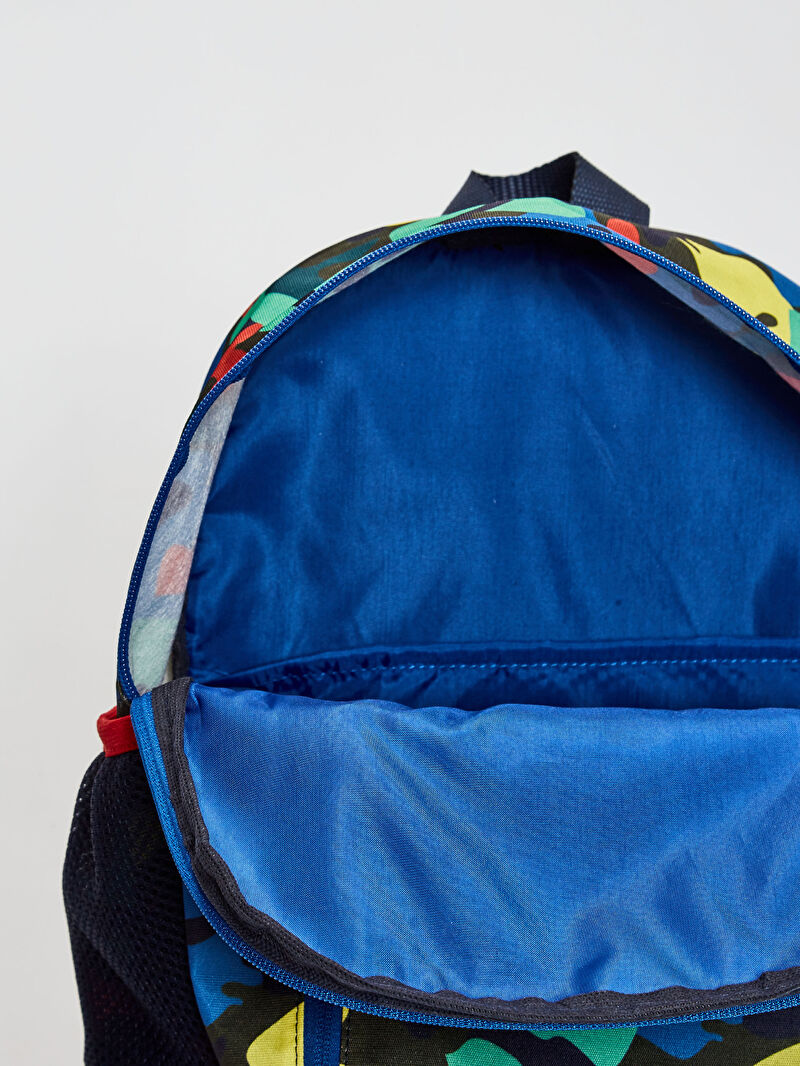 Çok Renkli Erkek Çocuk Baskılı Sırt Çantası LC Waikiki