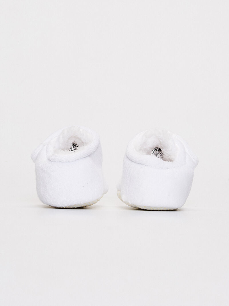 Beyaz Kız Bebek Cırt Cırtlı Ev Botu LC Waikiki