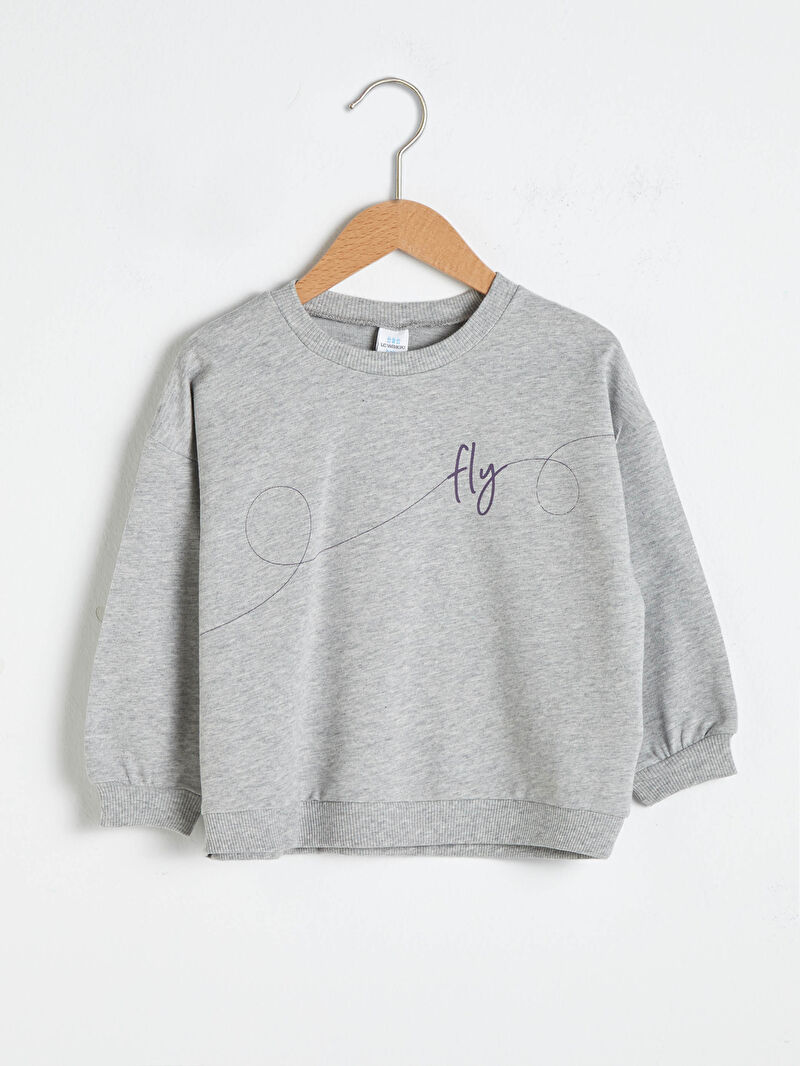 Gri Erkek Bebek Sweatshirt Lc Waikiki Gri Erkek Bebek Sweatshirt Lc Waikiki