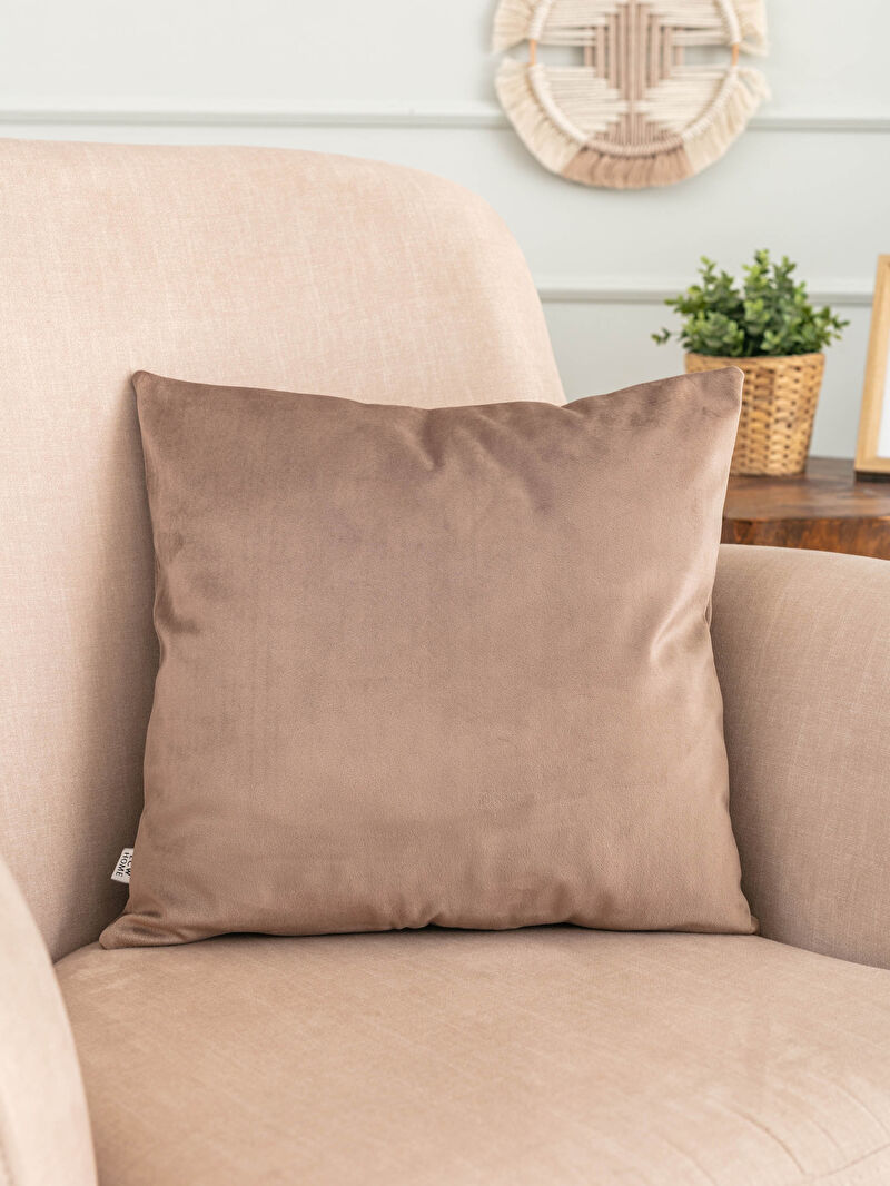 mocha cushion covers