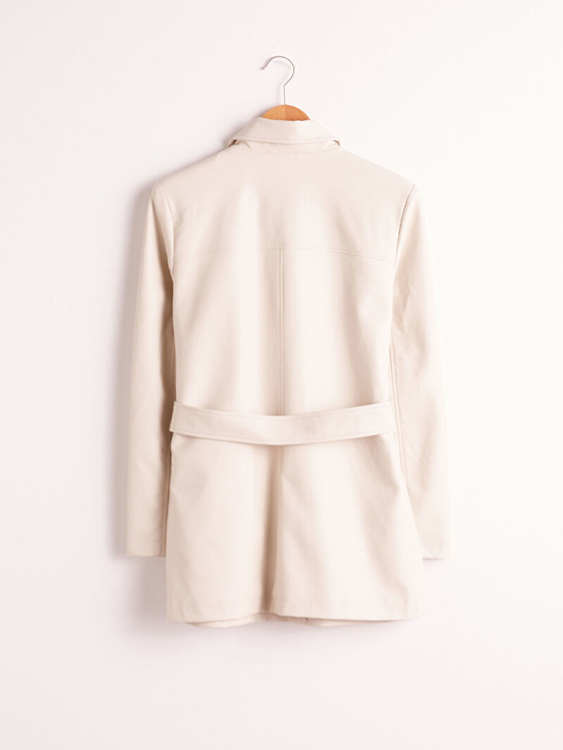 straight collar blazer