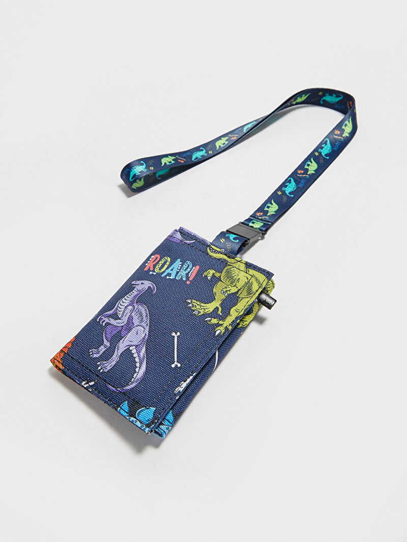 Mavi Erkek Çocuk Askılı Cüzdan LC Waikiki