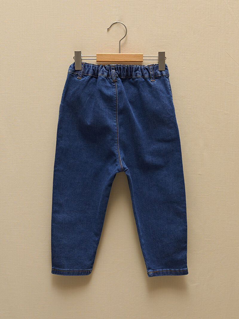 İndigo LCW GREEN Oversize Beli Lastikli Basic Erkek Bebek