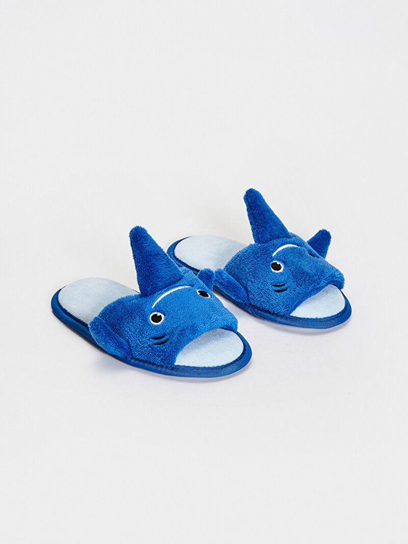 mavi erkek cocuk 3d kopekbaligi ev terligi lc waikiki