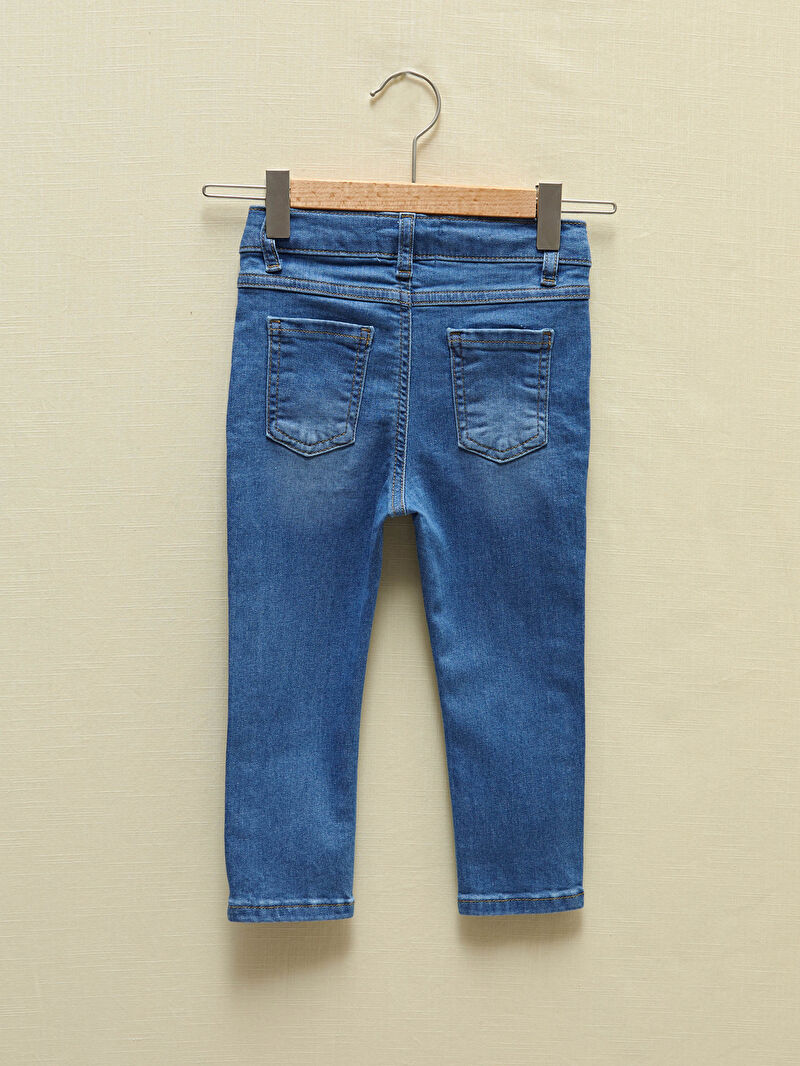 İndigo LCW GREEN Skinny Fit Erkek Bebek Jean Pantolon LC Waikiki