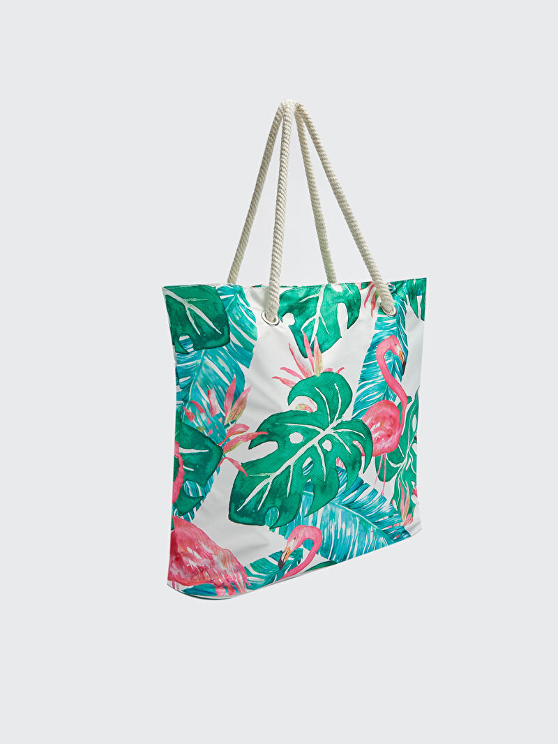 Plyazhnaya Sumka S Printom Flamingo S1fk79z8 Lu7 Lc Waikiki