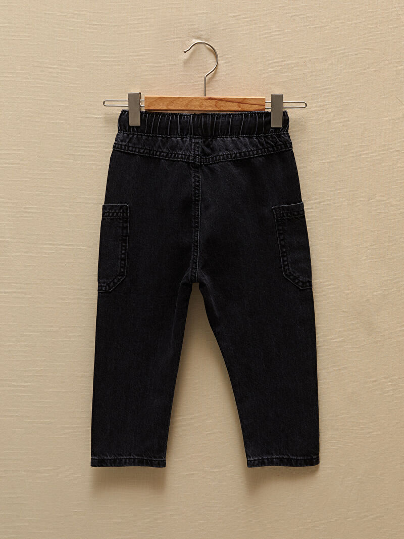 Siyah LCW GREEN Basic Erkek Bebek Jean Pantolon LC Waikiki