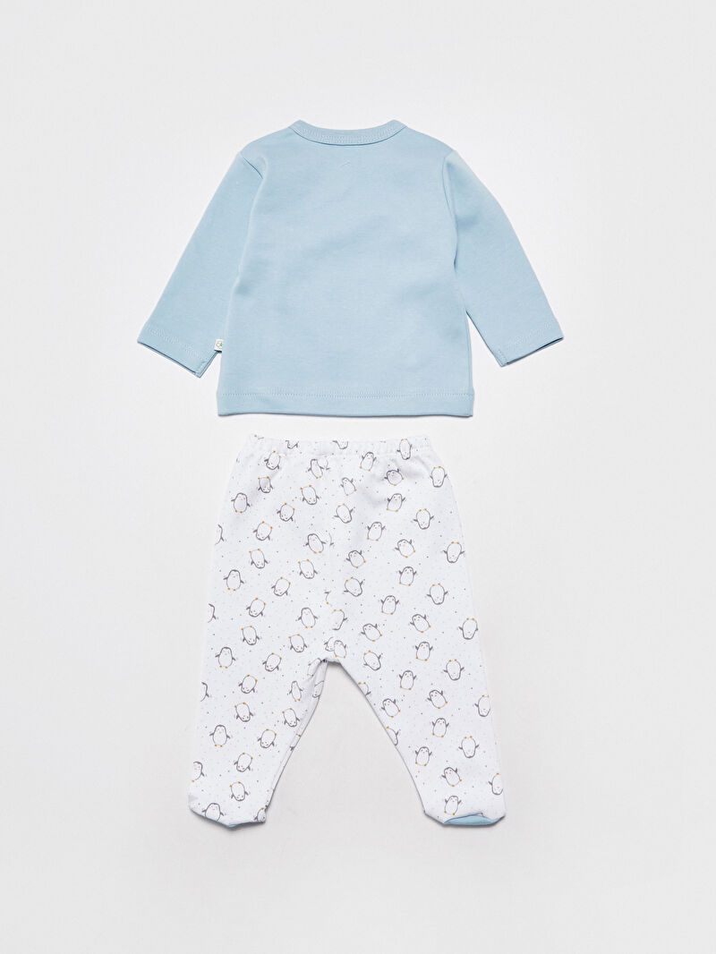 Mavi LCW GREEN Organik Pamuklu Erkek Bebek