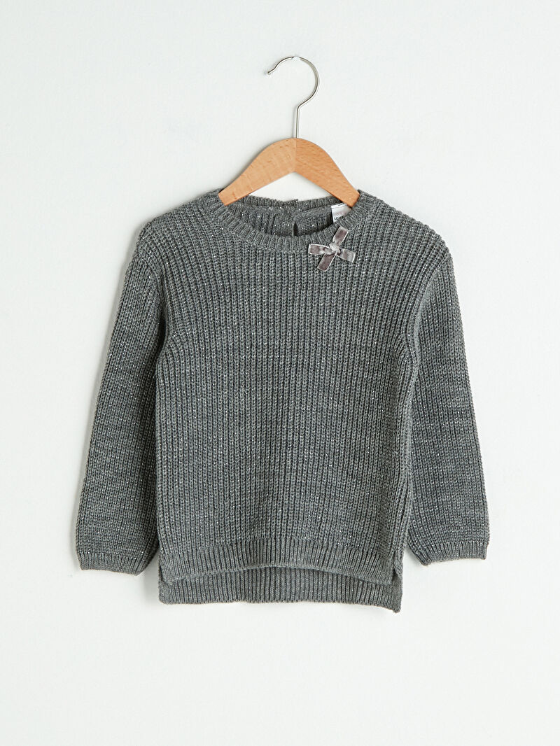 baby girl black sweater