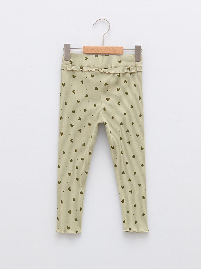 patterned baby leggings