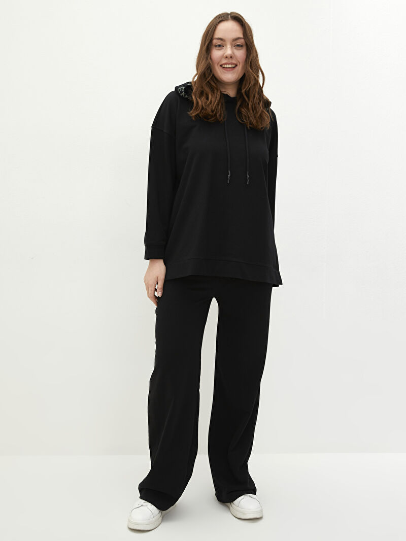 plus size black sweatshirt