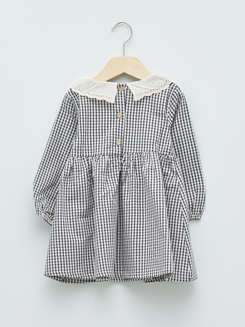 checkered baby dress