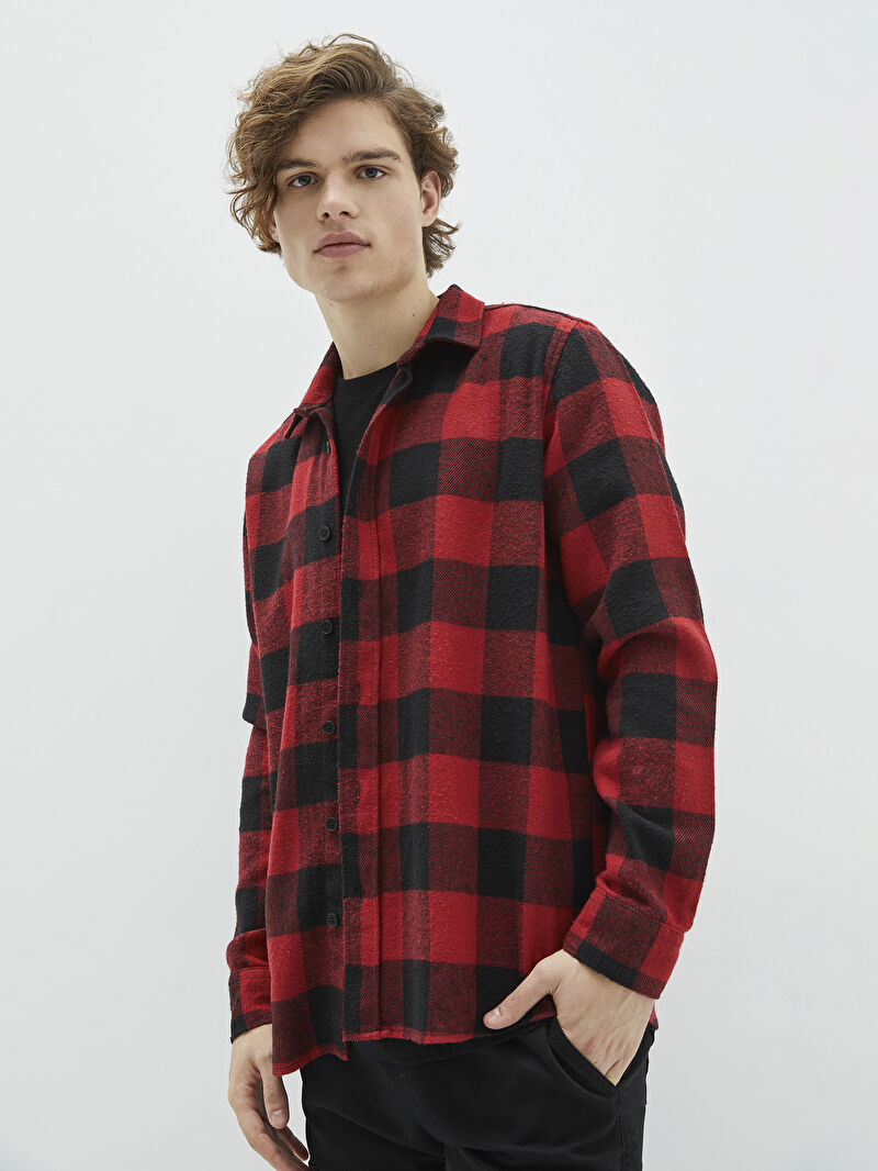 long plaid jacket mens