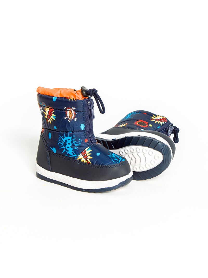 Lacivert Erkek Bebek Polar Astarlı Kar Botu LC Waikiki