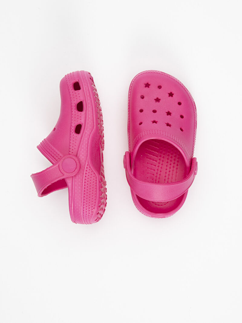 Fuşya Kız Bebek Sandalet LC Waikiki Fuşya Kız Bebek Sandalet LC Waikiki