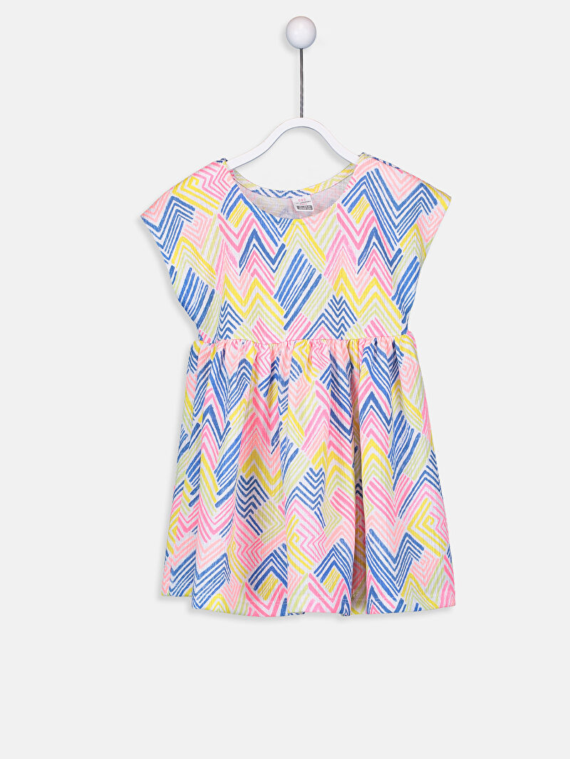 Pembe Kız Bebek Pamuklu Elbise LC Waikiki