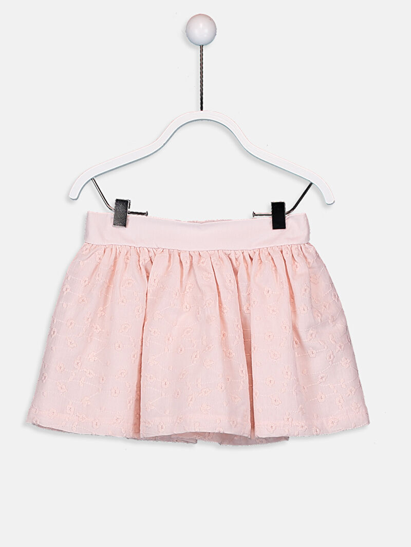 Pembe Kız Bebek Gabardin Etek LC Waikiki