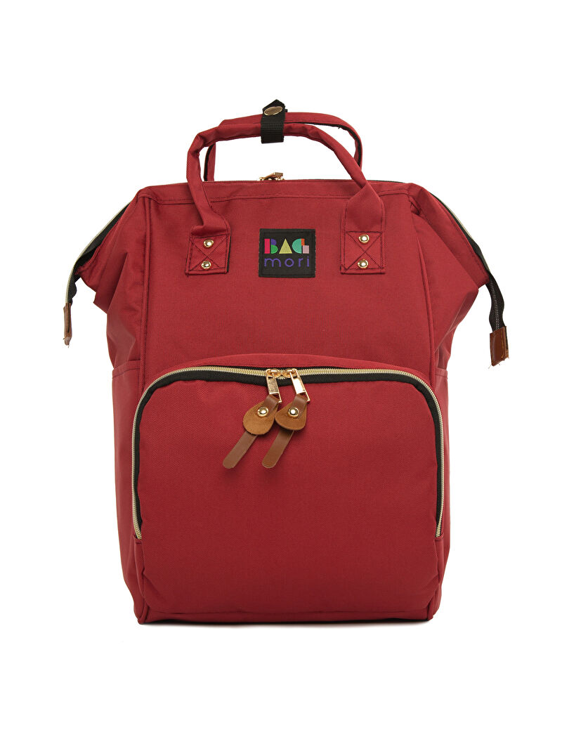 Bordo Bordo Bagmori Bordo Kadın Anne Bebek Çantası LC