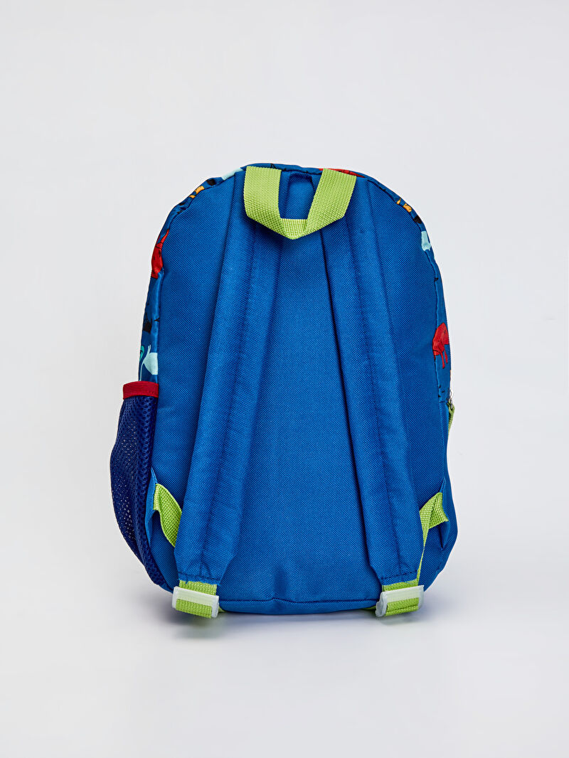 Mavi Erkek Çocuk Dinazor Baskılı Sırt Çantası LC Waikiki