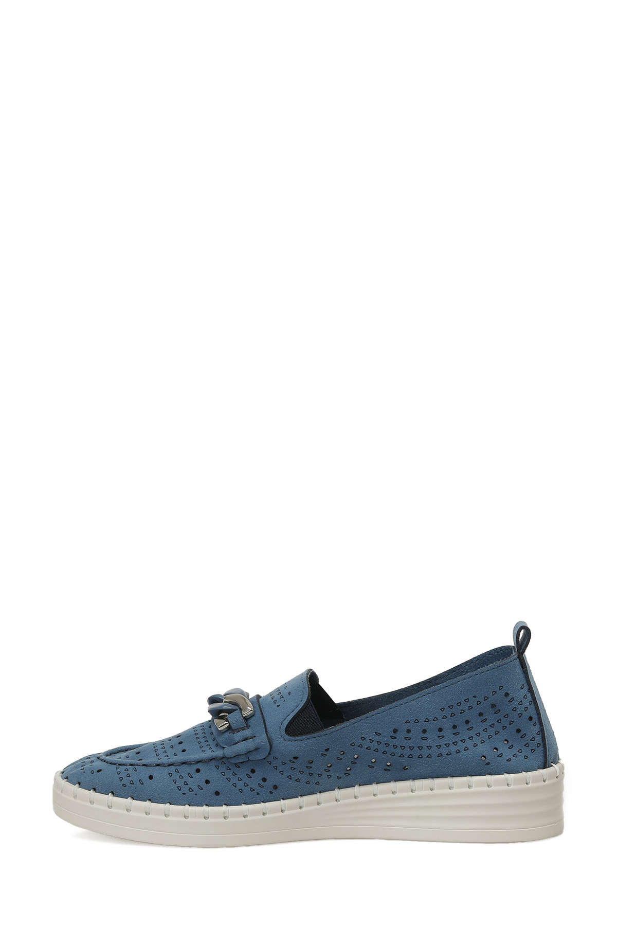 Polaris 166781.Z5FX Mavi Kadın Loafer görsel 3