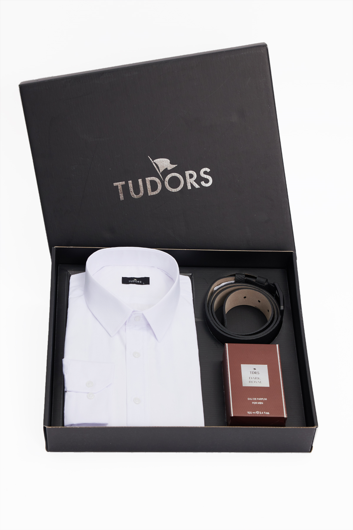 TUDORS Gömlek, Parfüm Ve Kemer Seti